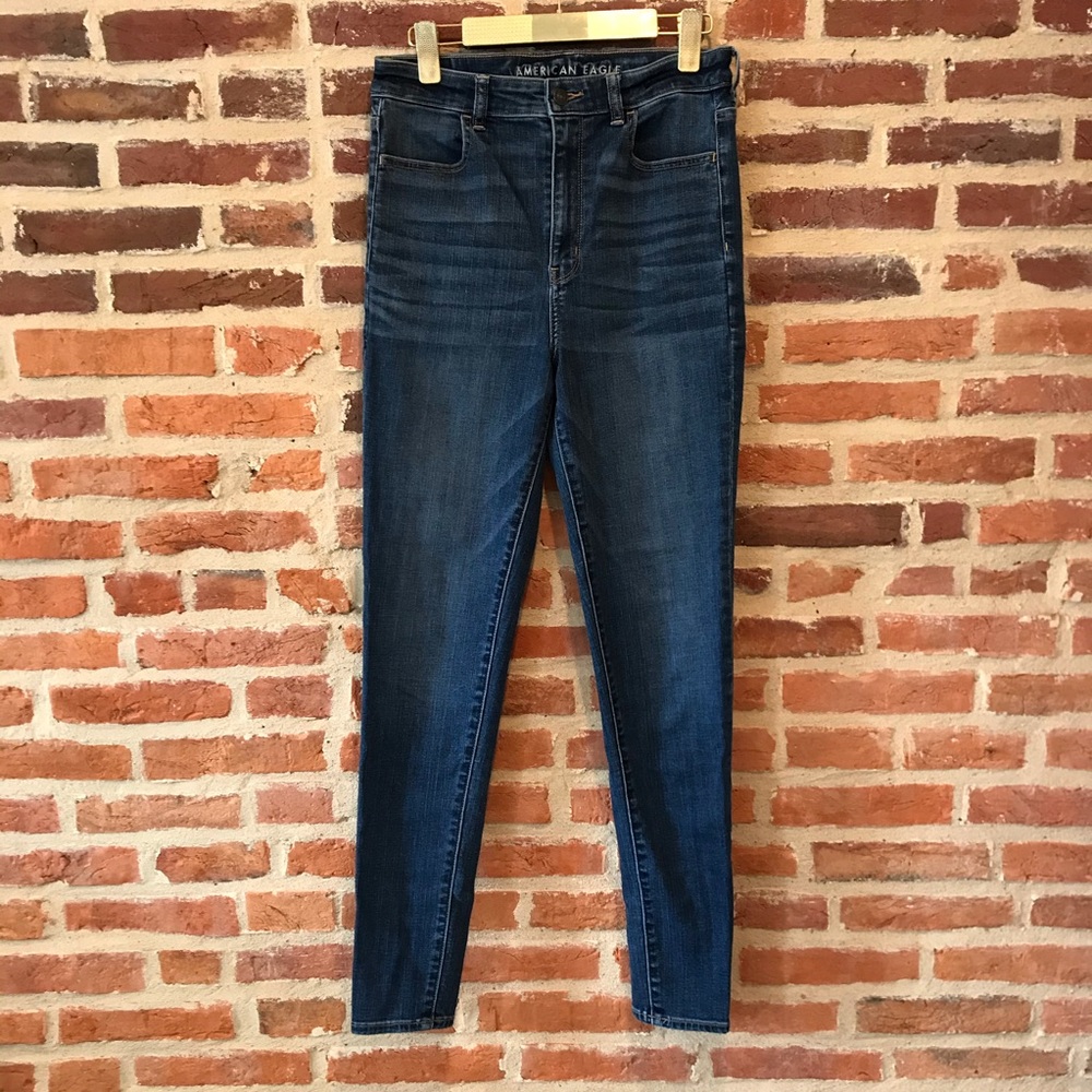 American Eagle Skinny Jeans Highest Waist Long